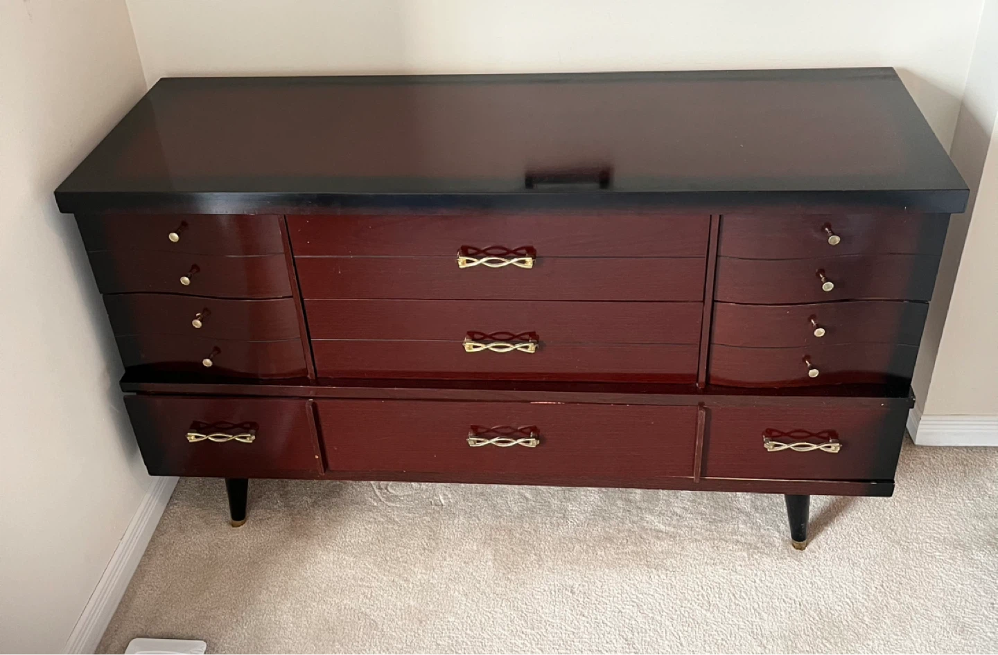 Dark Wood Dresser