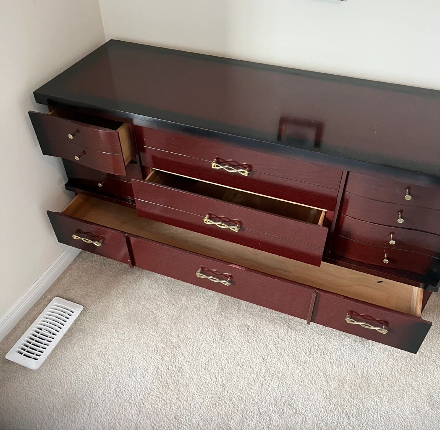 Dark Wood Dresser - photo 2
