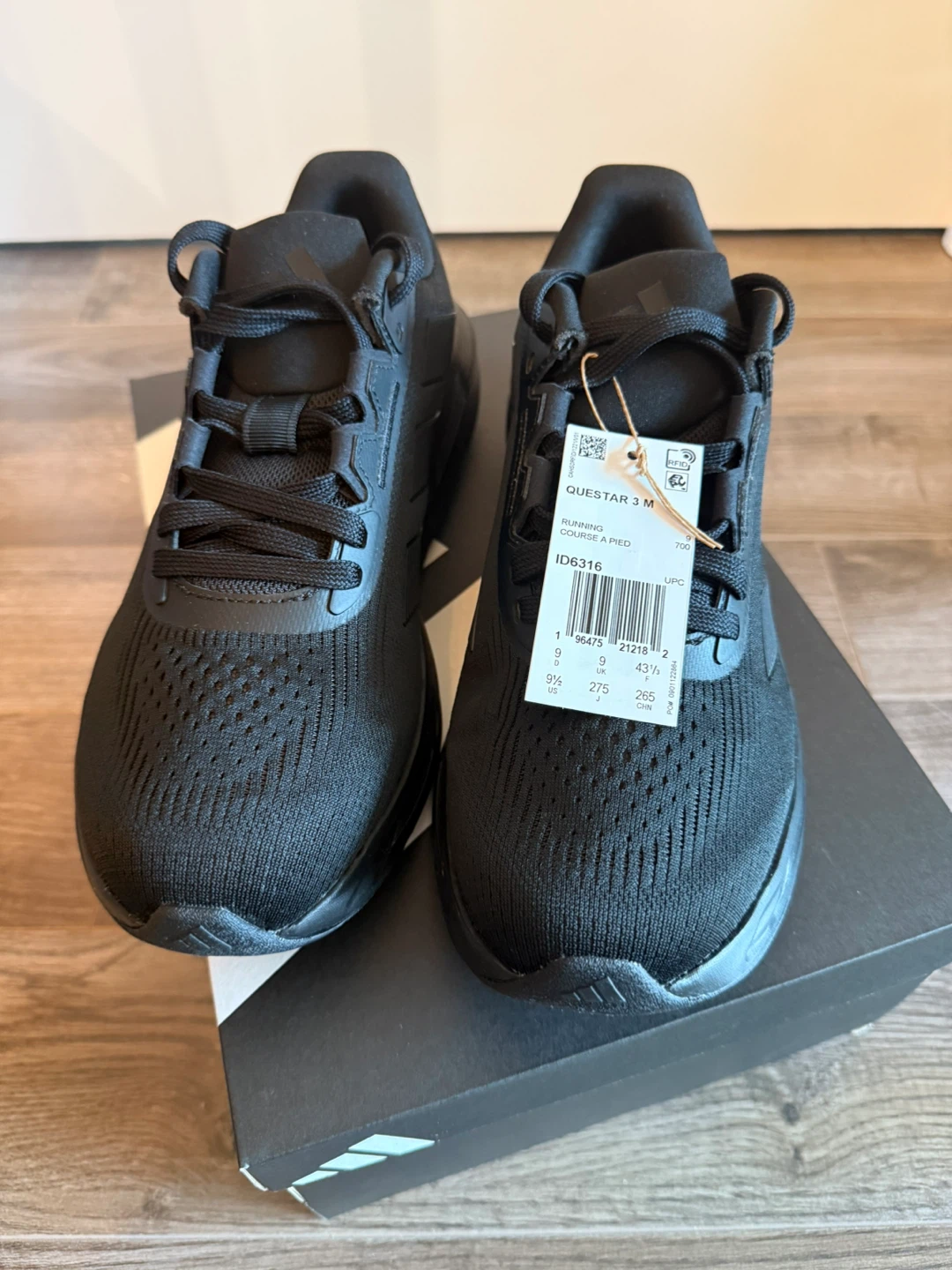 Adidas brand new men’s running shoes size 9.5 - photo 4