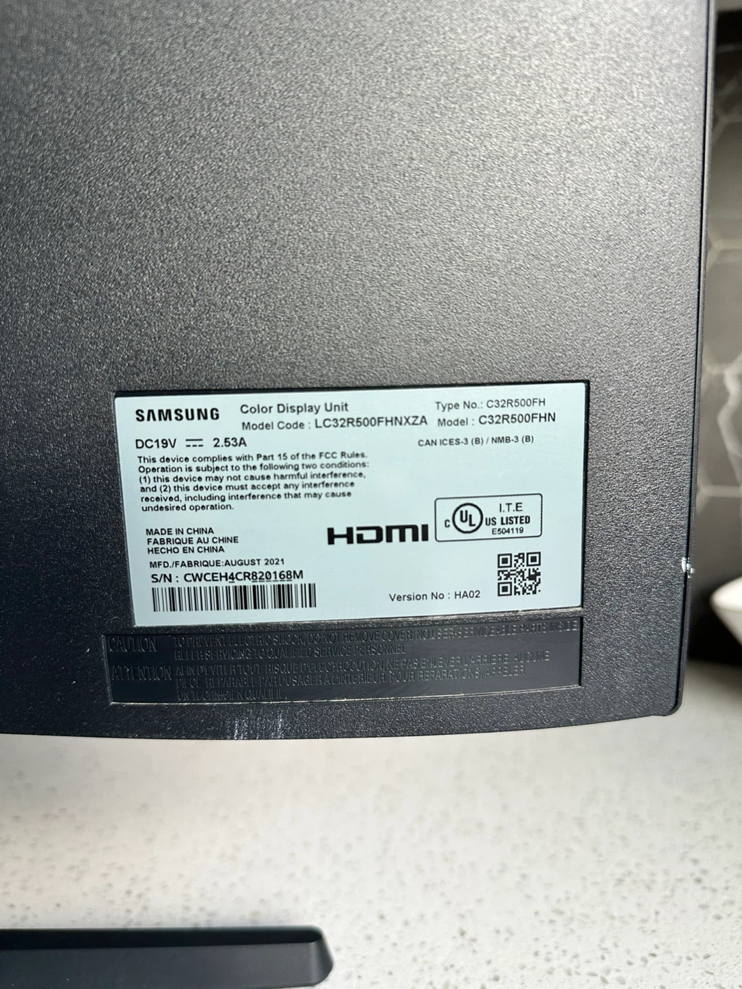 Samsung 32” Curved Monitor - photo 4