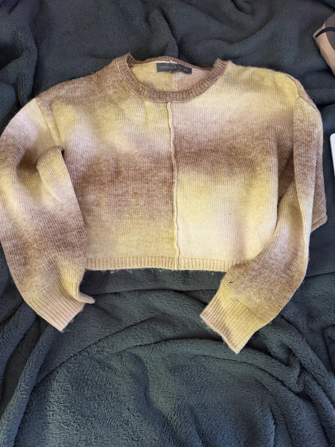 Vanilla Star Ombre Knit Sweater