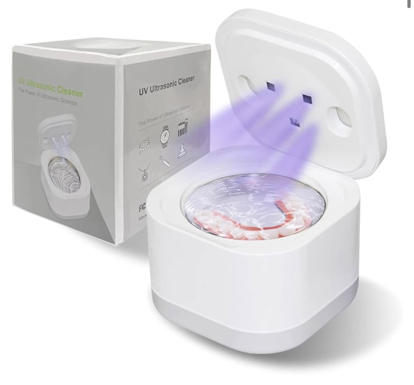 UV Ultrasonic Cleaning Machine for retainer,  jewelries,  braces