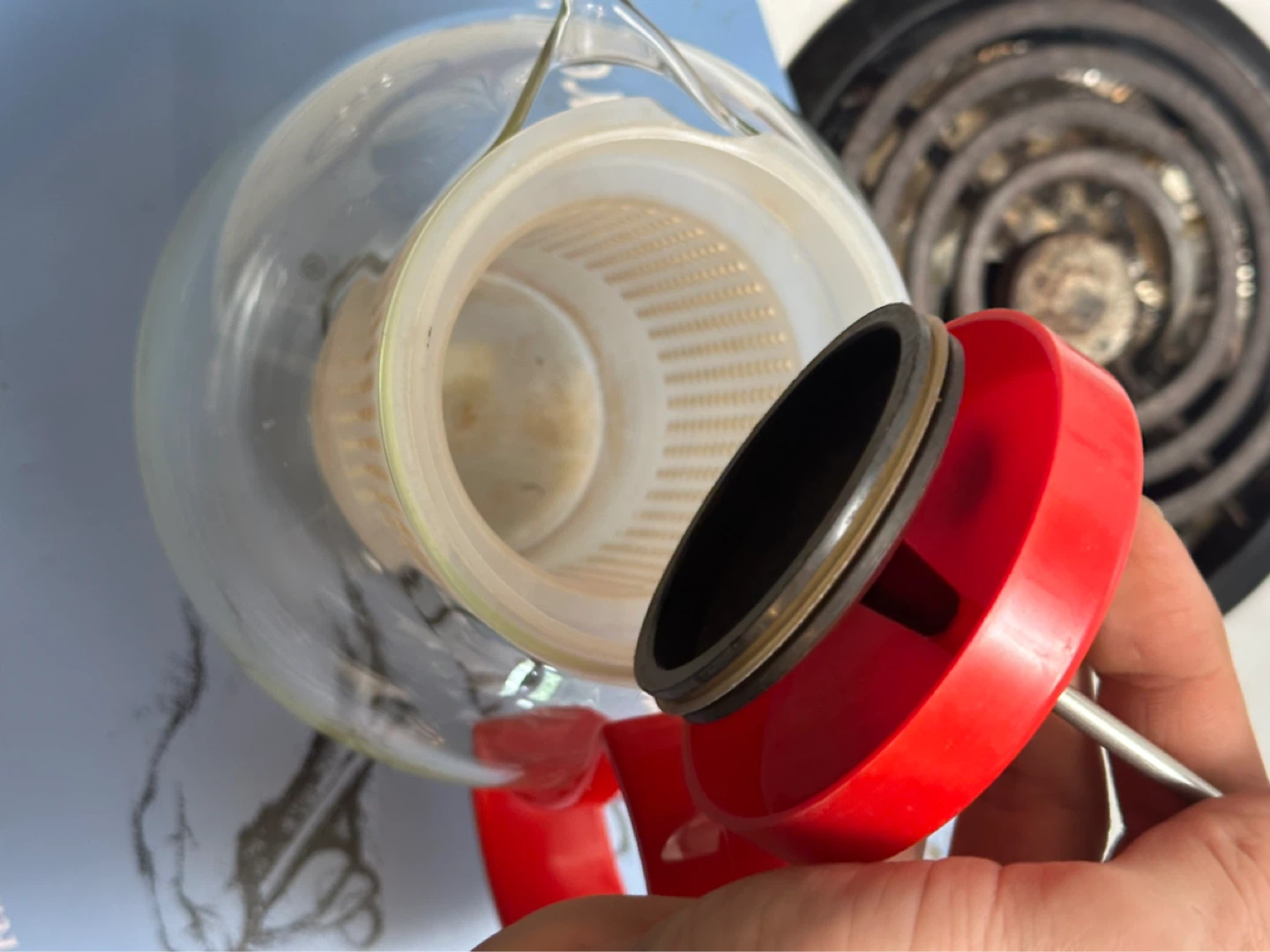 Bodum red French press - photo 5