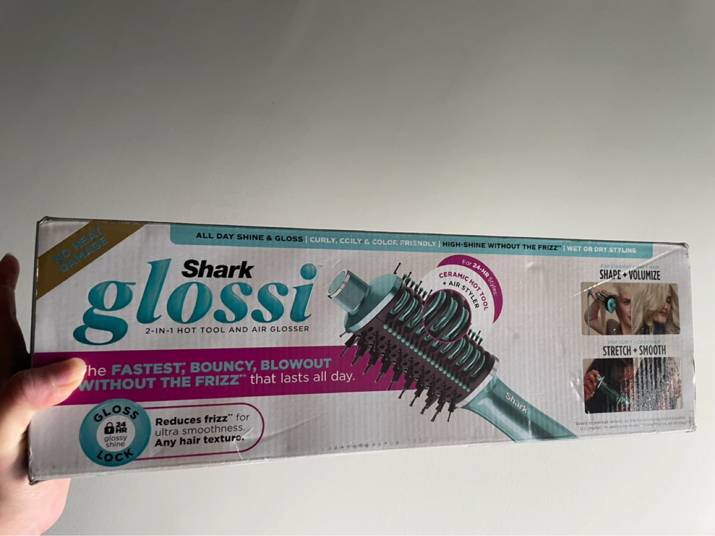 New Shark Glossi 2-in-1 Hot Tool and Air Glosser