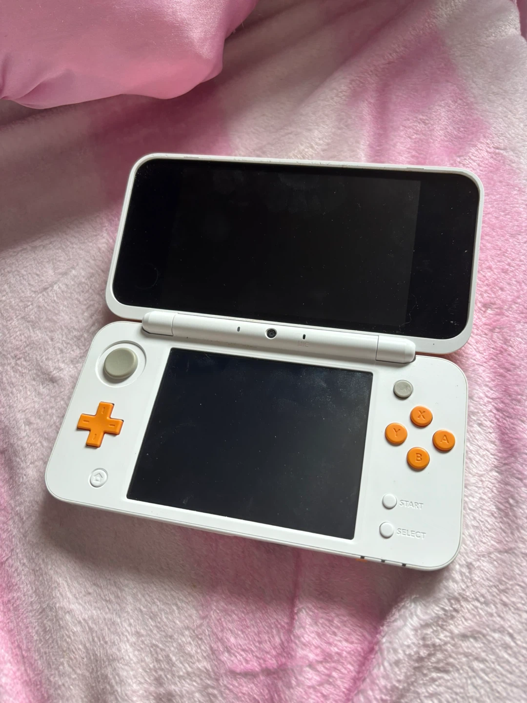 Nintendo 2DS XL with charger