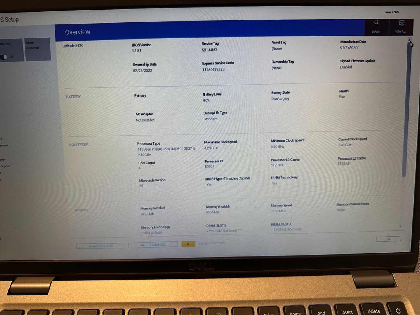 Dell Latitude 5420 Laptop - photo 5