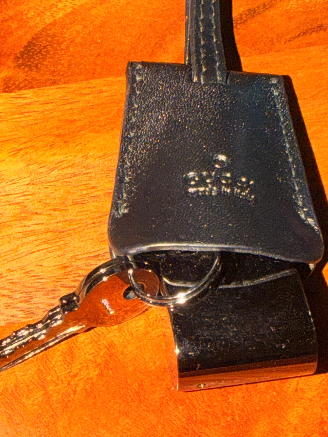 Gucci luggage/bag Lock & Keys with Leather Cover
