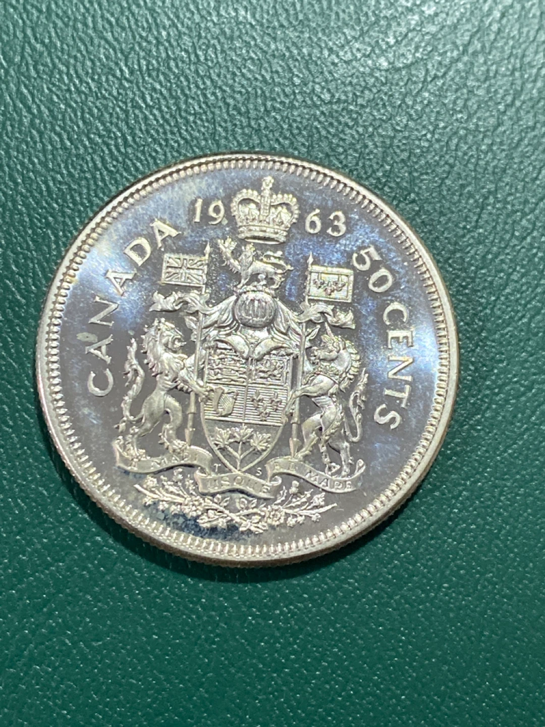 1963 Canada 50 Cent Coin - photo 2