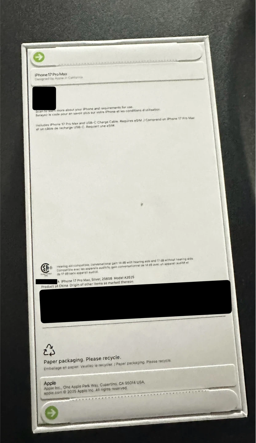 🔥 iPhone 17 Pro Max – 256GB – Silver | Brand New Sealed 🔥 - photo 2