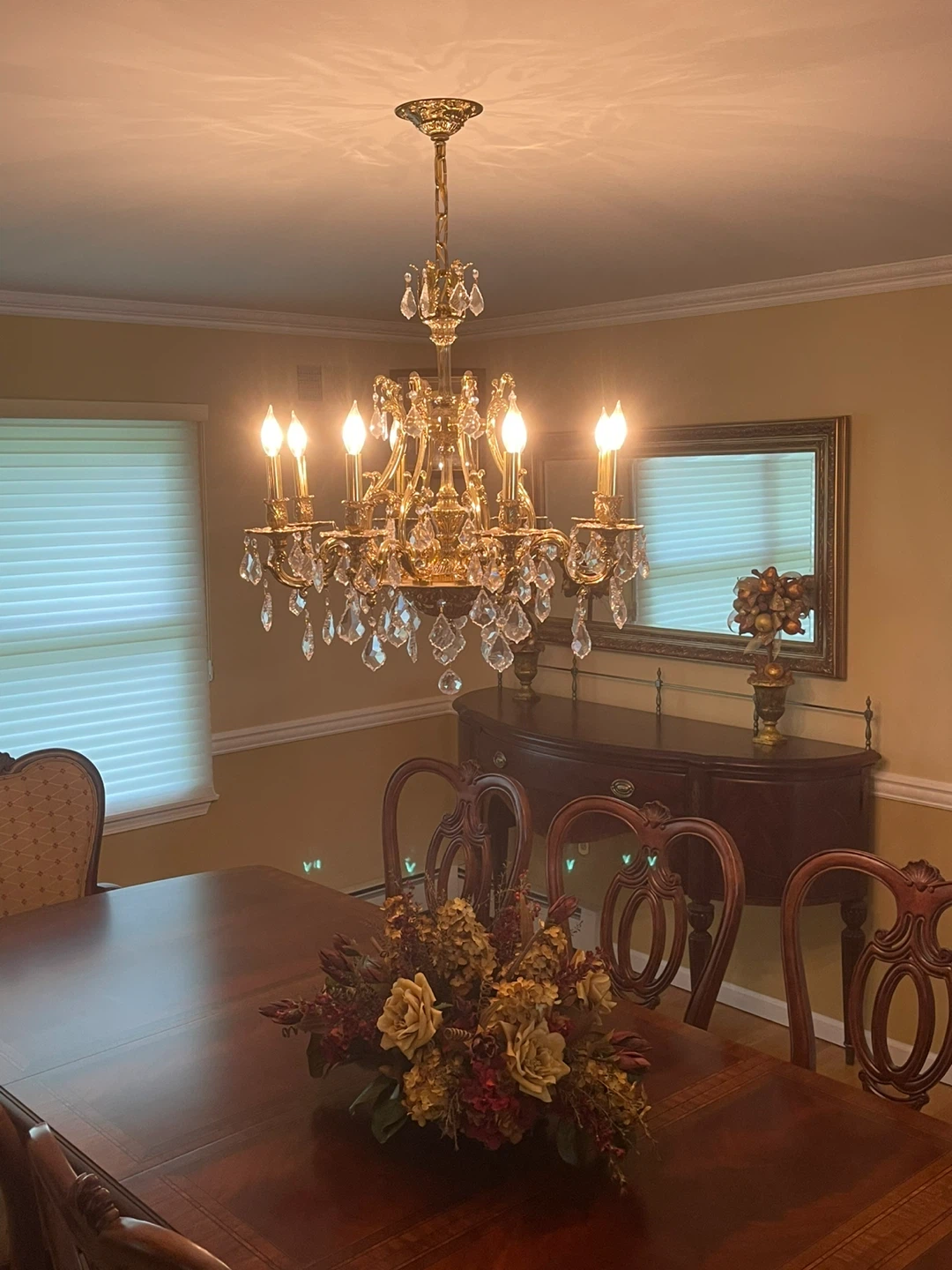 Crystal chandelier and scones - photo 2