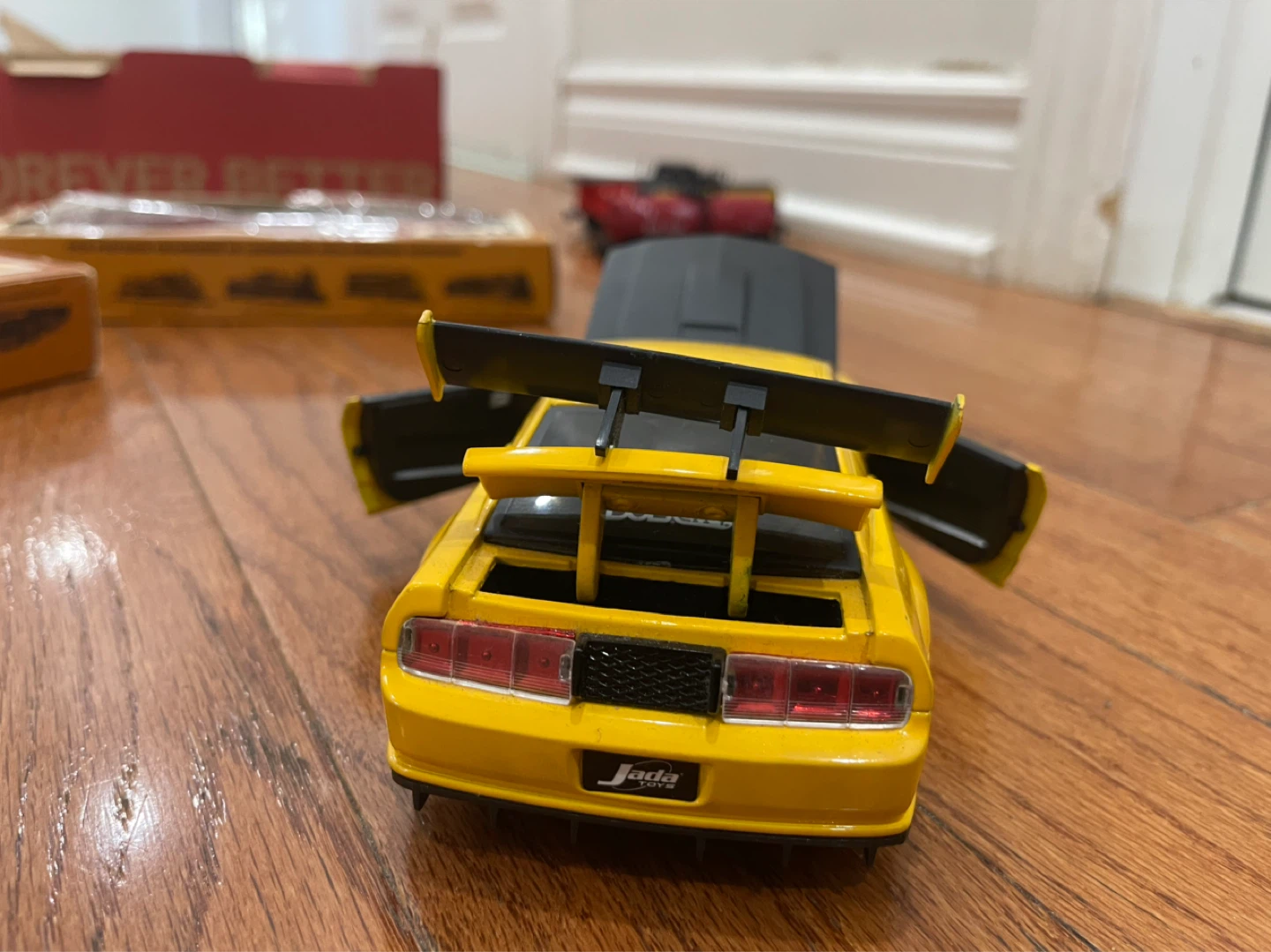Jada Toys Ford Mustang GT-R Yellow Die-Cast Car - photo 4