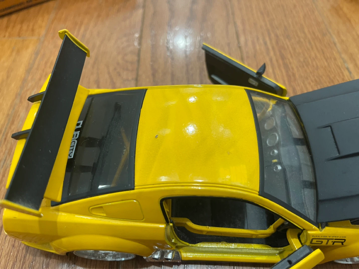 Jada Toys Ford Mustang GT-R Yellow Die-Cast Car - photo 5