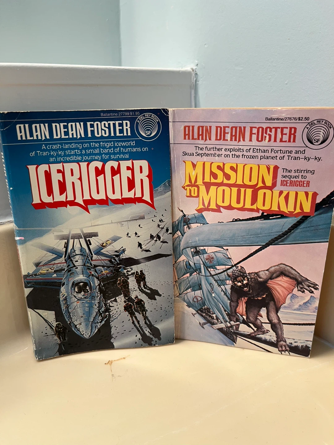 Icerigger and Mission to Moulokin Paperback Books