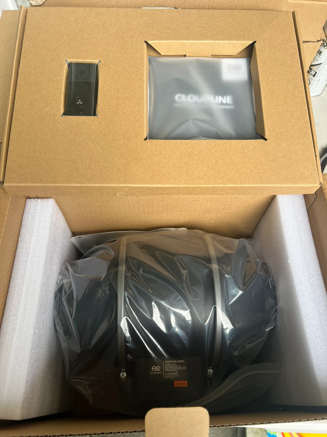 AC INFINITY CLOUDLINE S4, Quiet 4 In Inline Duct Fan with Speed - photo 2