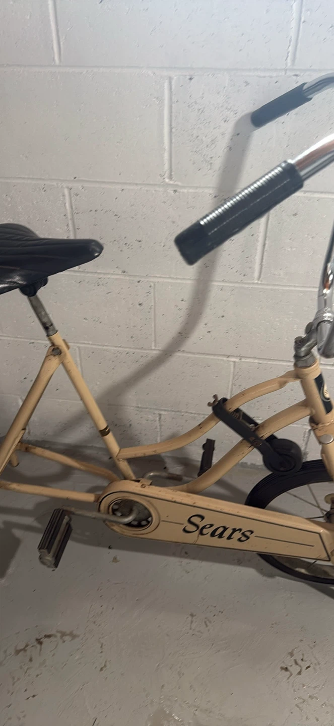 Vintage Sears Stationary Exercise Bike - photo 4