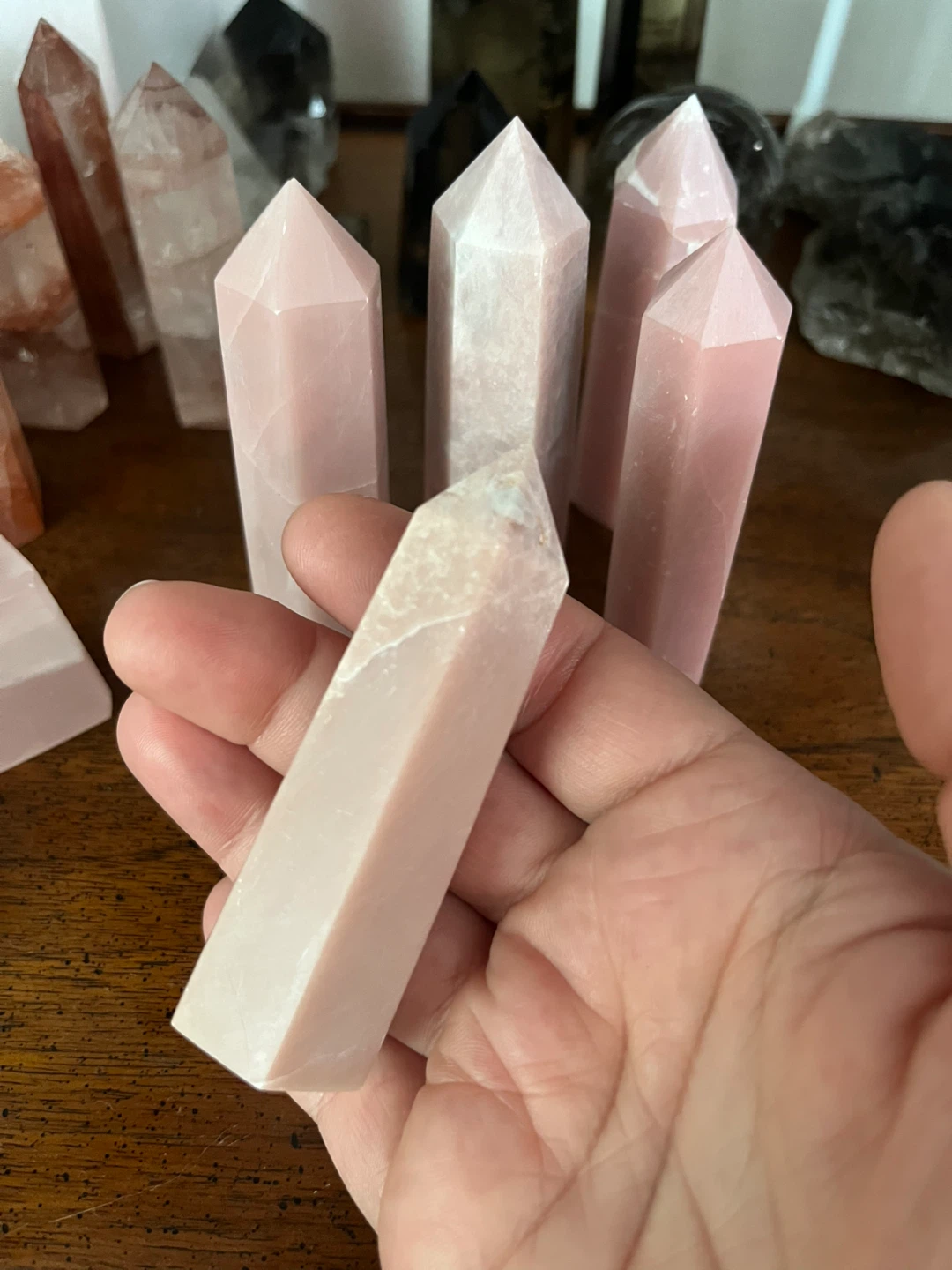 Small Pink Opal Towers 🌸 - photo 5
