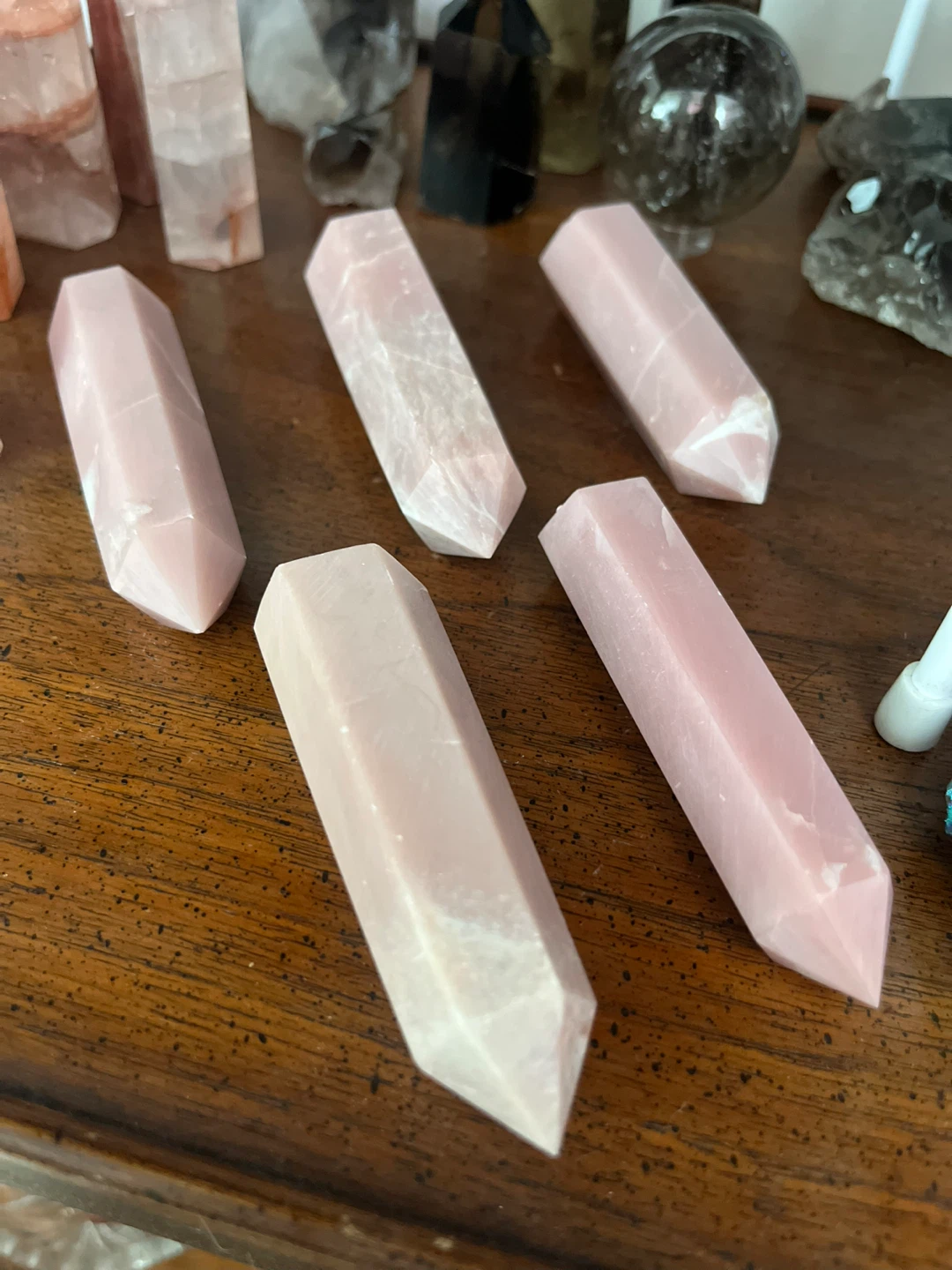 Small Pink Opal Towers 🌸