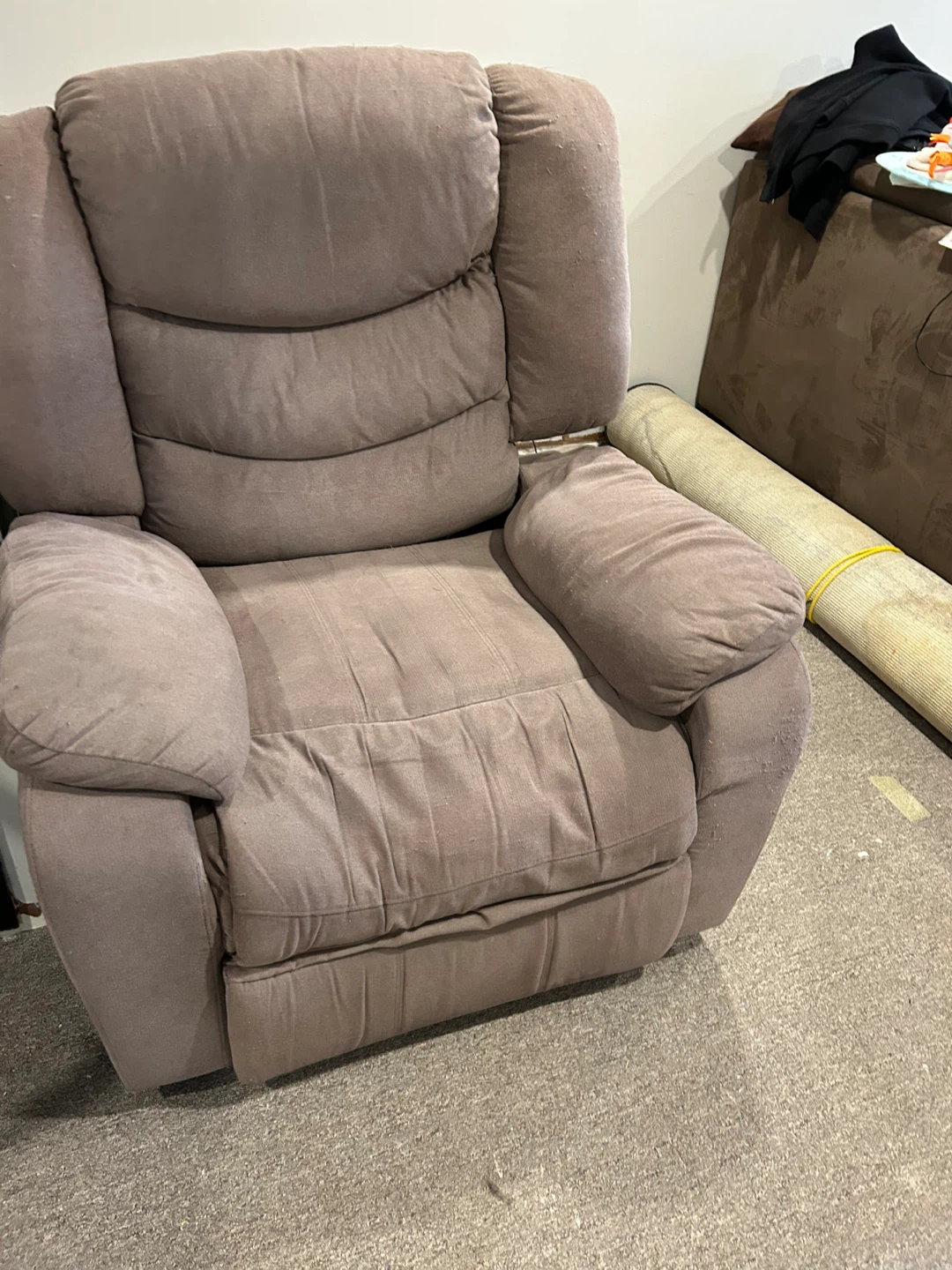 Power Brown Recliner Chair - photo 2