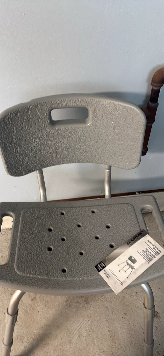Guardian Aluminum Bath Seat with Back - photo 2