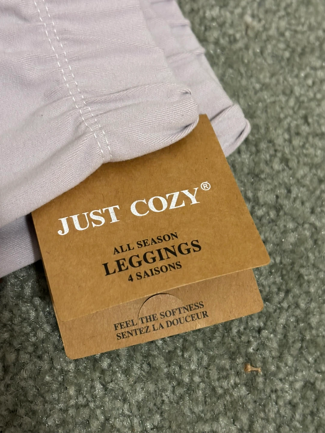 JUST COZY All Season Leggings new with tag - photo 3