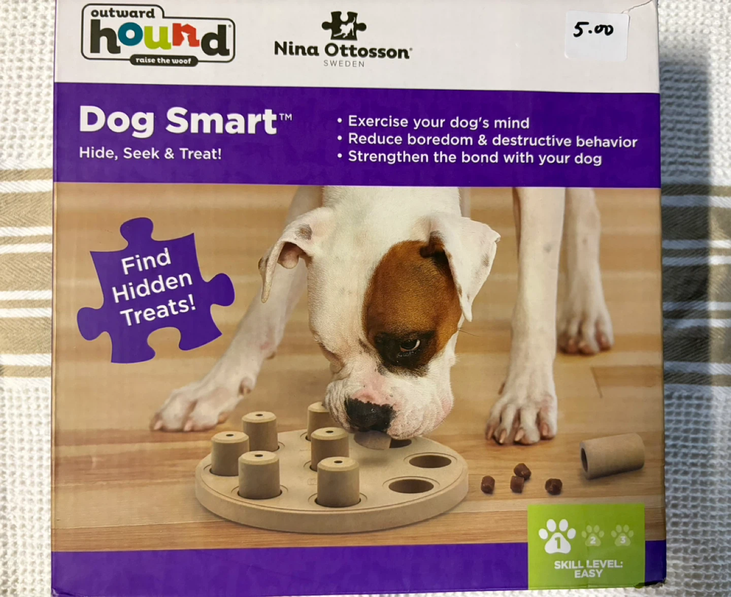 Outward Hound Dog Smart Treat Dispensing Puzzle Toy - photo 2