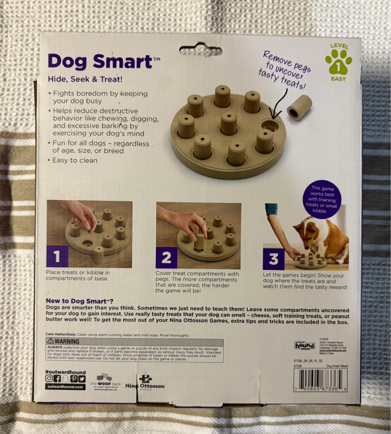 Outward Hound Dog Smart Treat Dispensing Puzzle Toy - photo 3