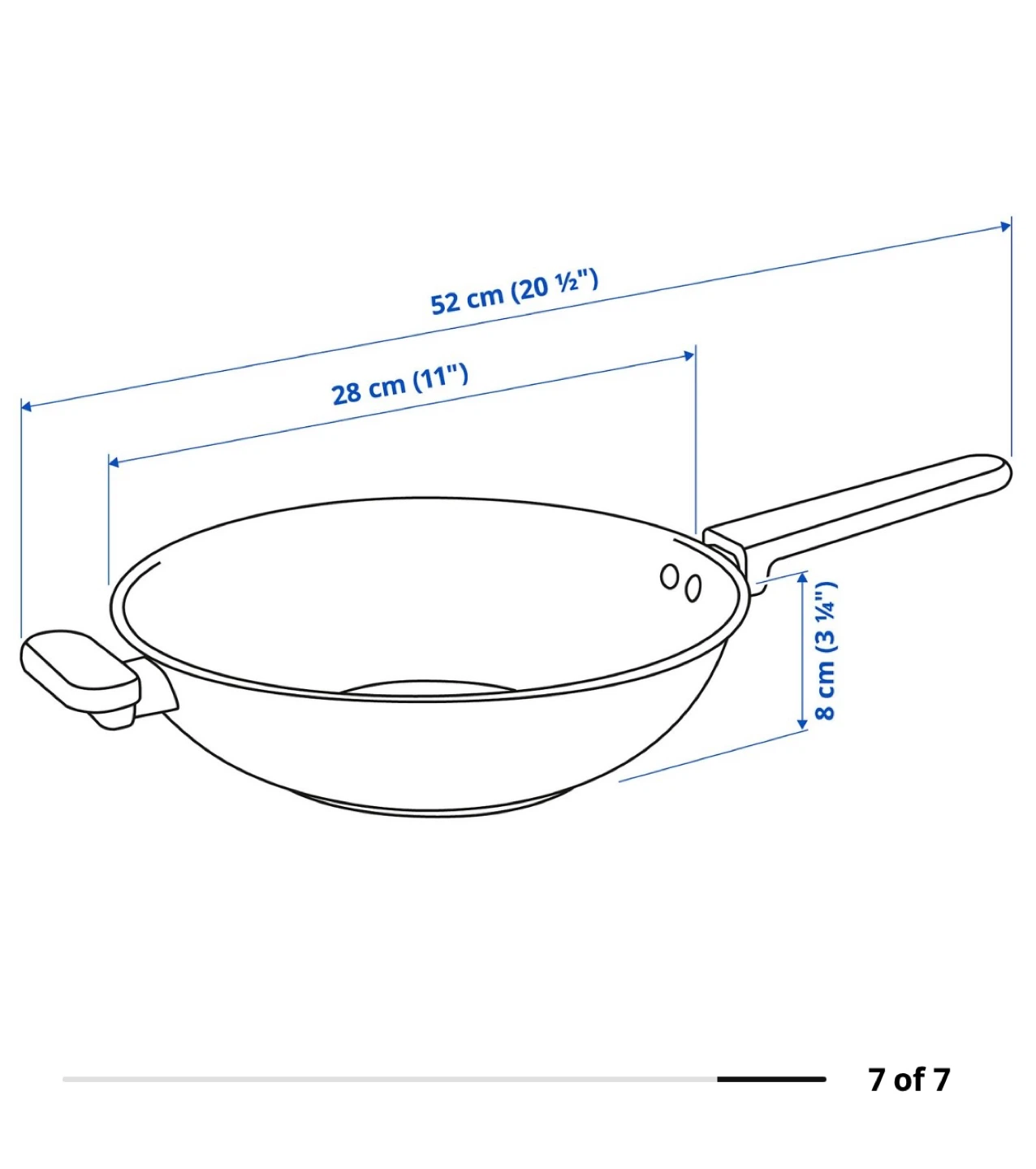 IKEA MIDDAGSMAT Wok 28 cm - photo 2