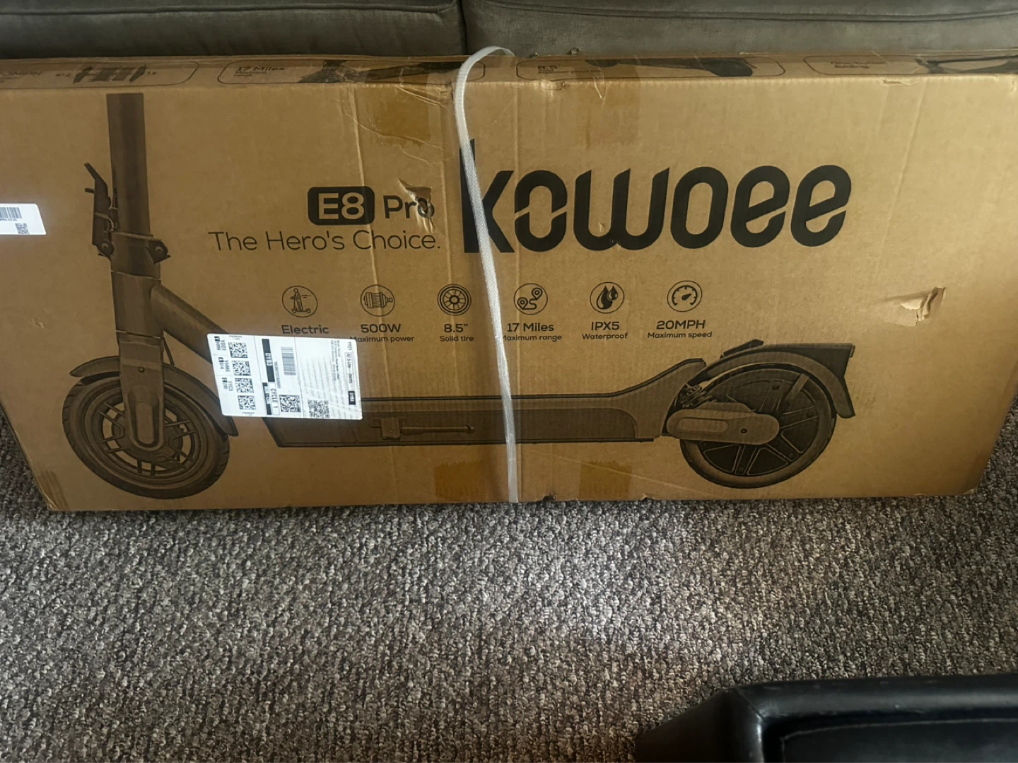 KOWOEE Foldable Electric Scooter 32km/h Long Range