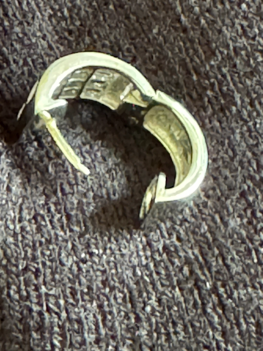 Muradov 18k White Gold Diamond Melee Hoop Earring - photo 2