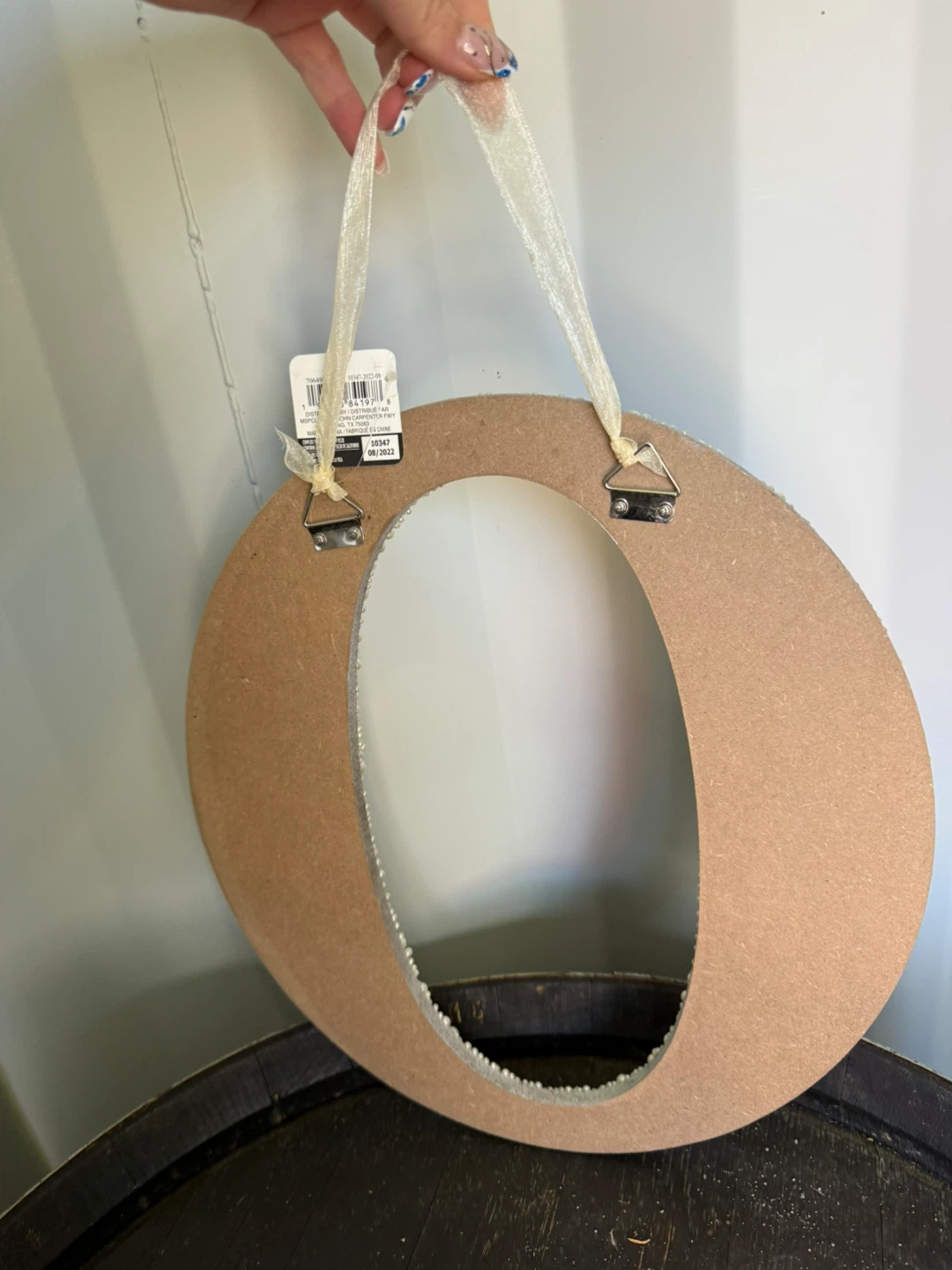 Ashland Pearl Embellished Wall Decor Letter 'R' - photo 4