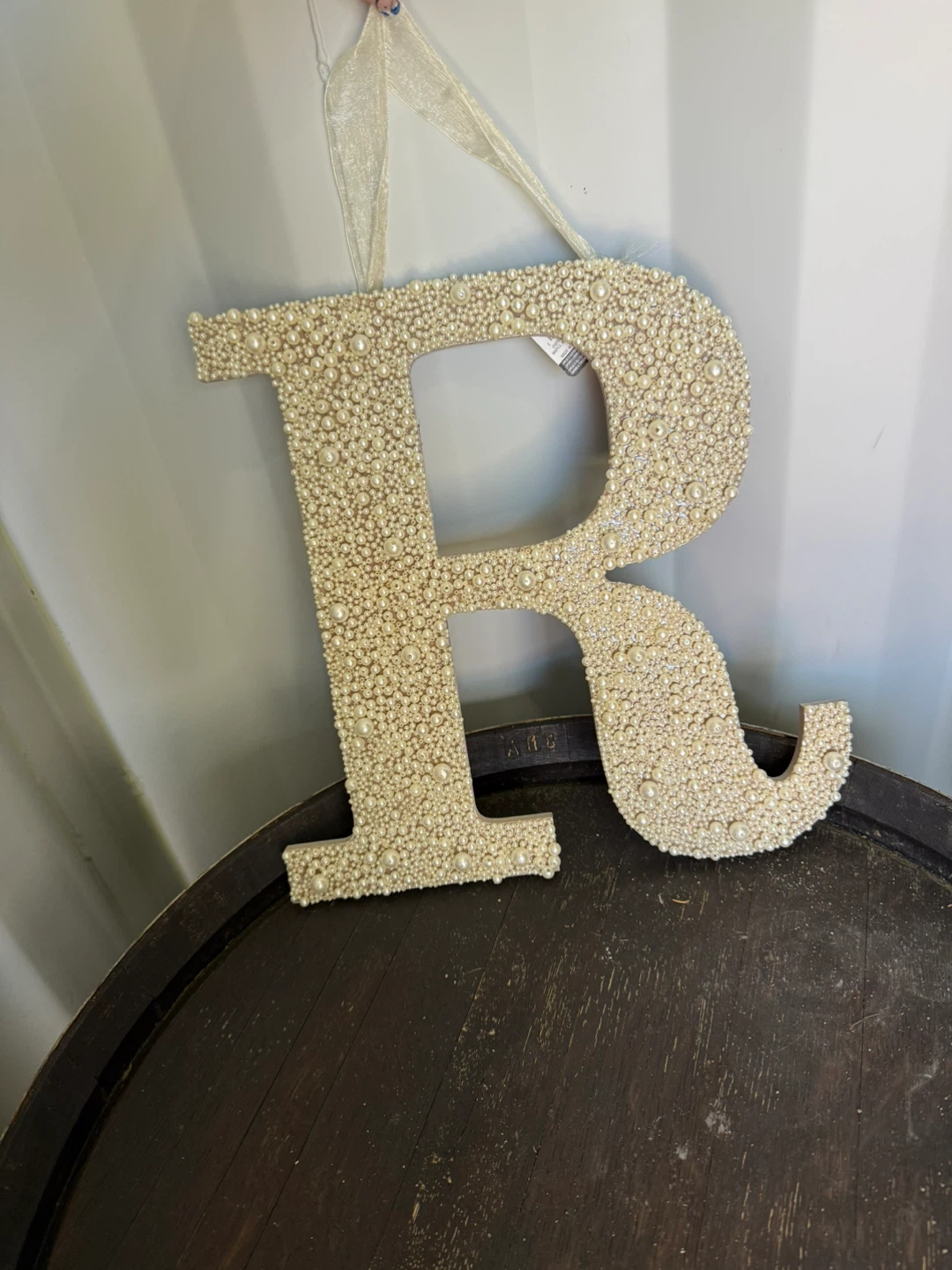 Ashland Pearl Embellished Wall Decor Letter 'R' - photo 5
