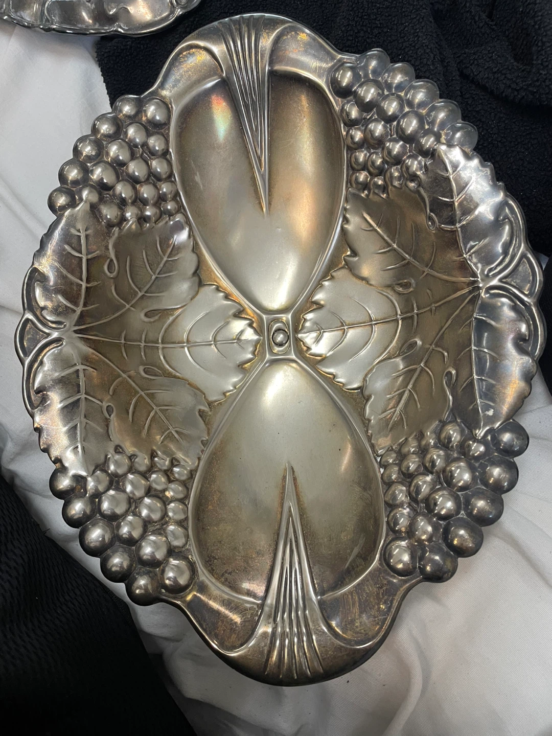 Vintage WMF silver-plated Art Nouveau fruit bowl