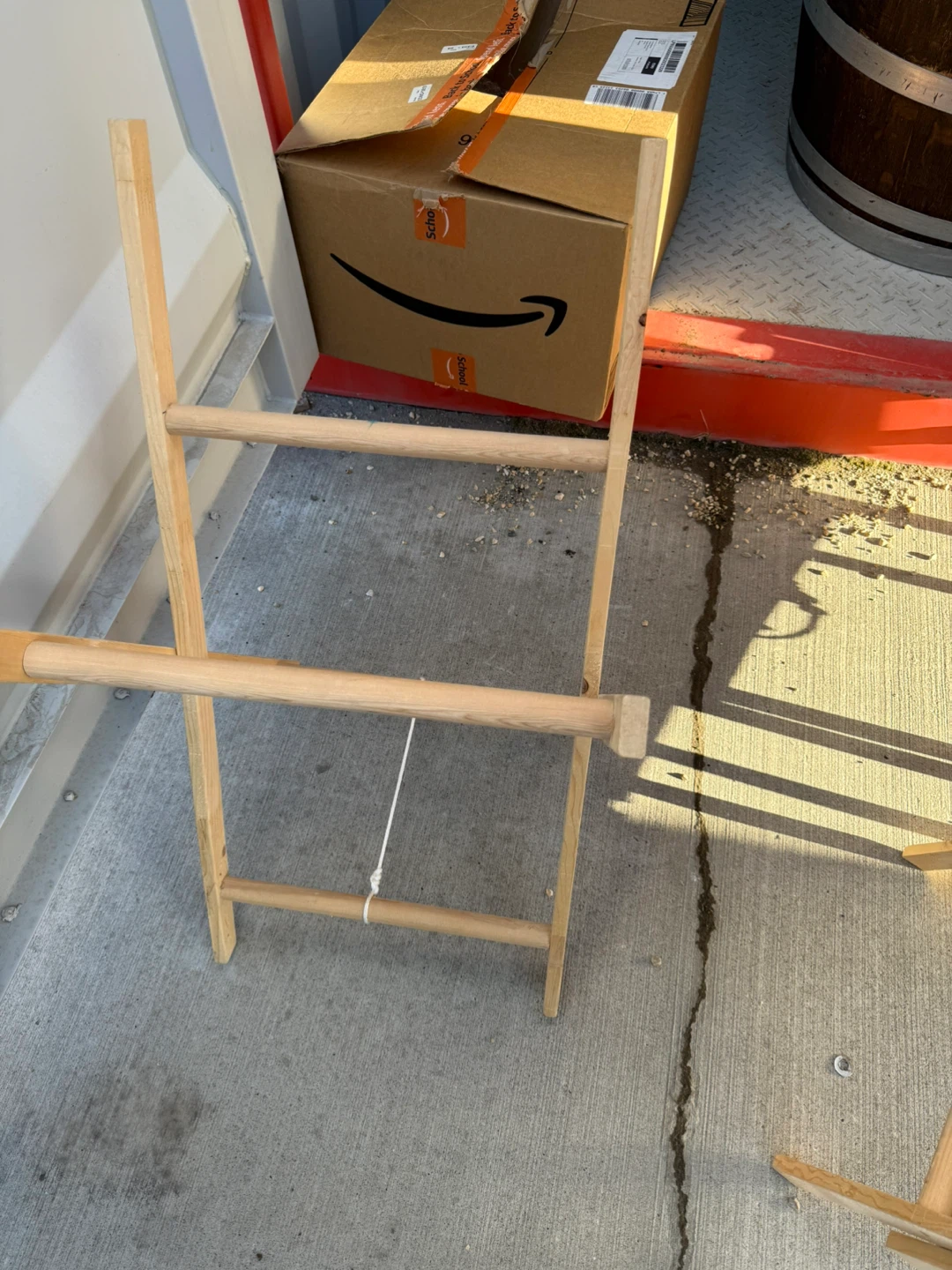 Wooden drying rack - photo 2