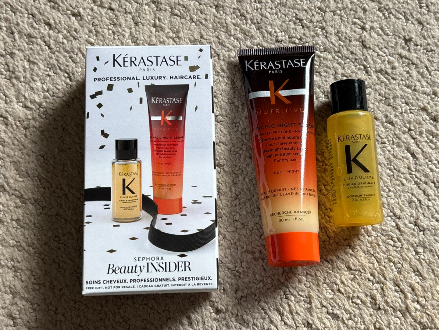 Sephora Kérastase Nutritive & Elixir Ultime Haircare Set