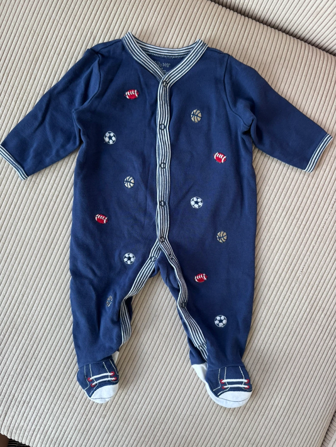 Baby Footed Pajamas - "Baby & Me" Brand