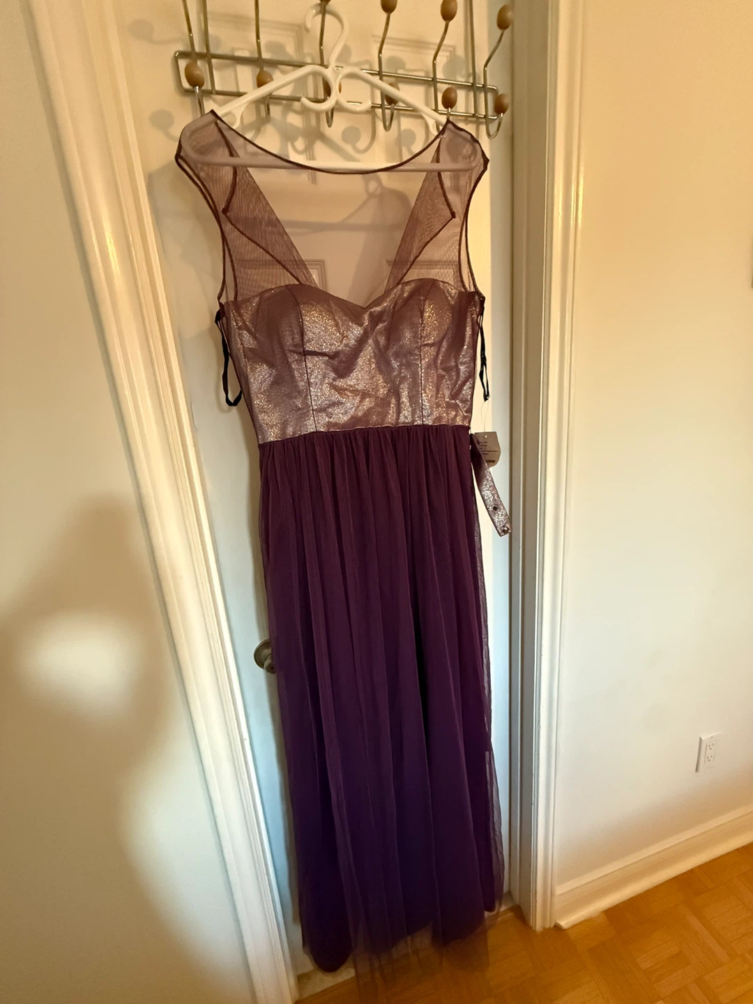 Long Purple Tulle Dress - photo 2