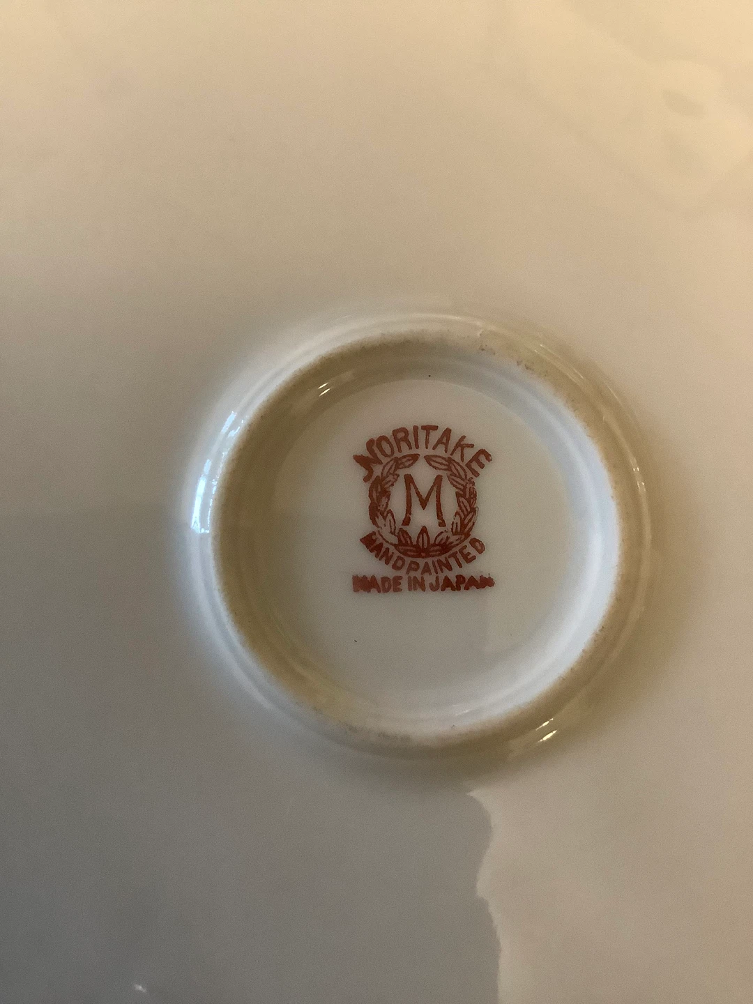 Moritake Hand Painted Cake Stand - photo 3