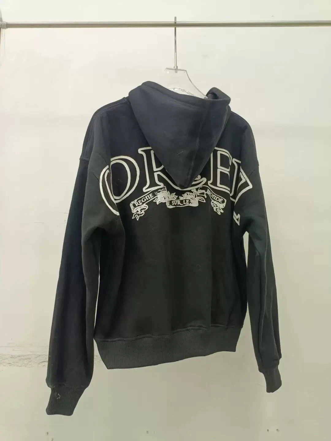 Black Zip-Up Hoodie - photo 2