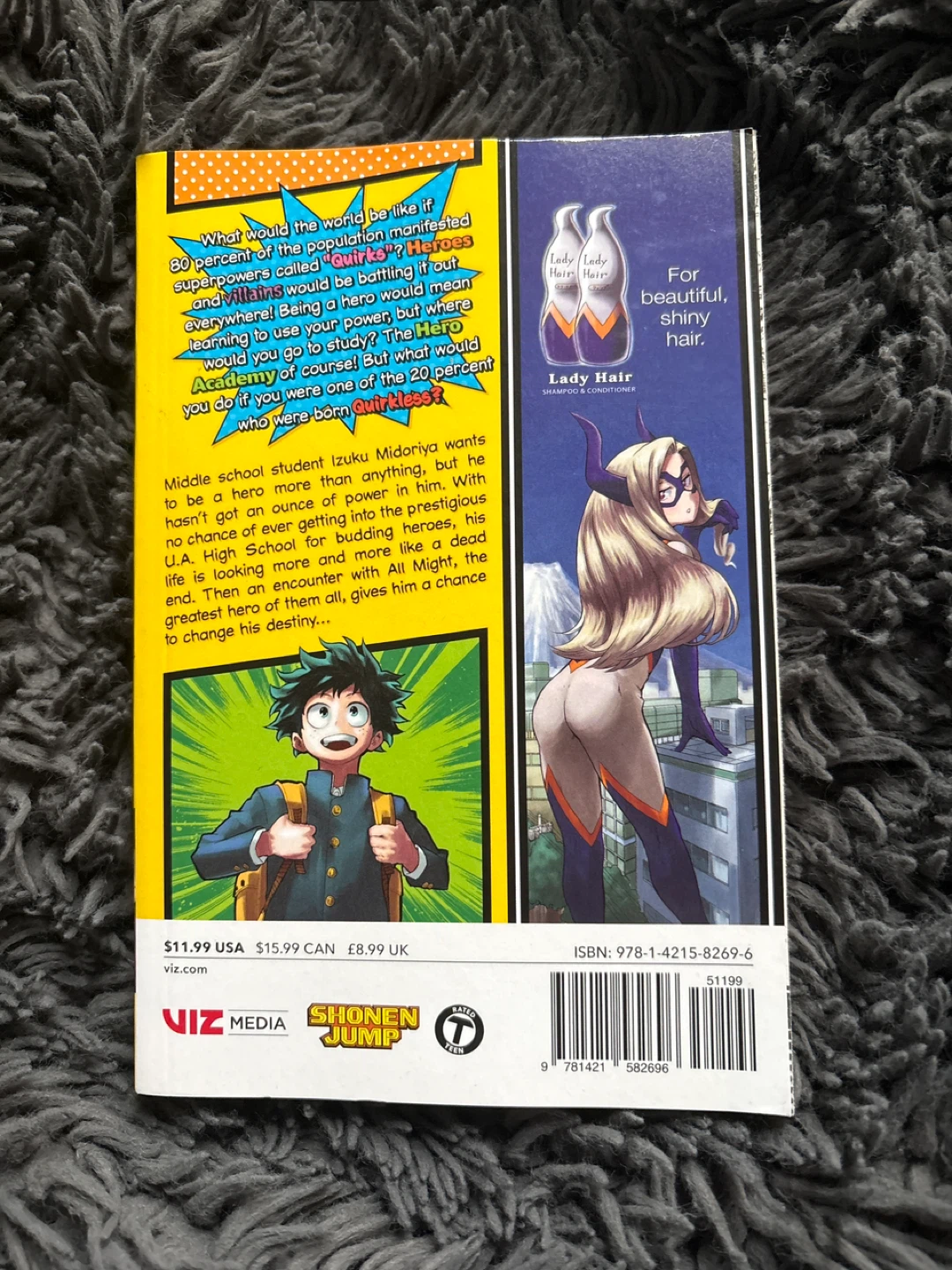 My Hero Academia Vol. 1 Manga - photo 2