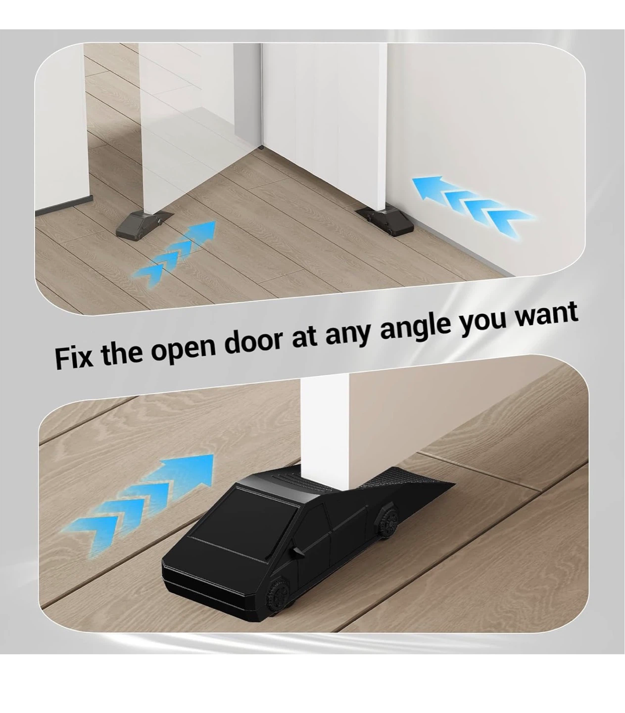 Black Car-Shaped Door Stoppers (2 Pack) - photo 3