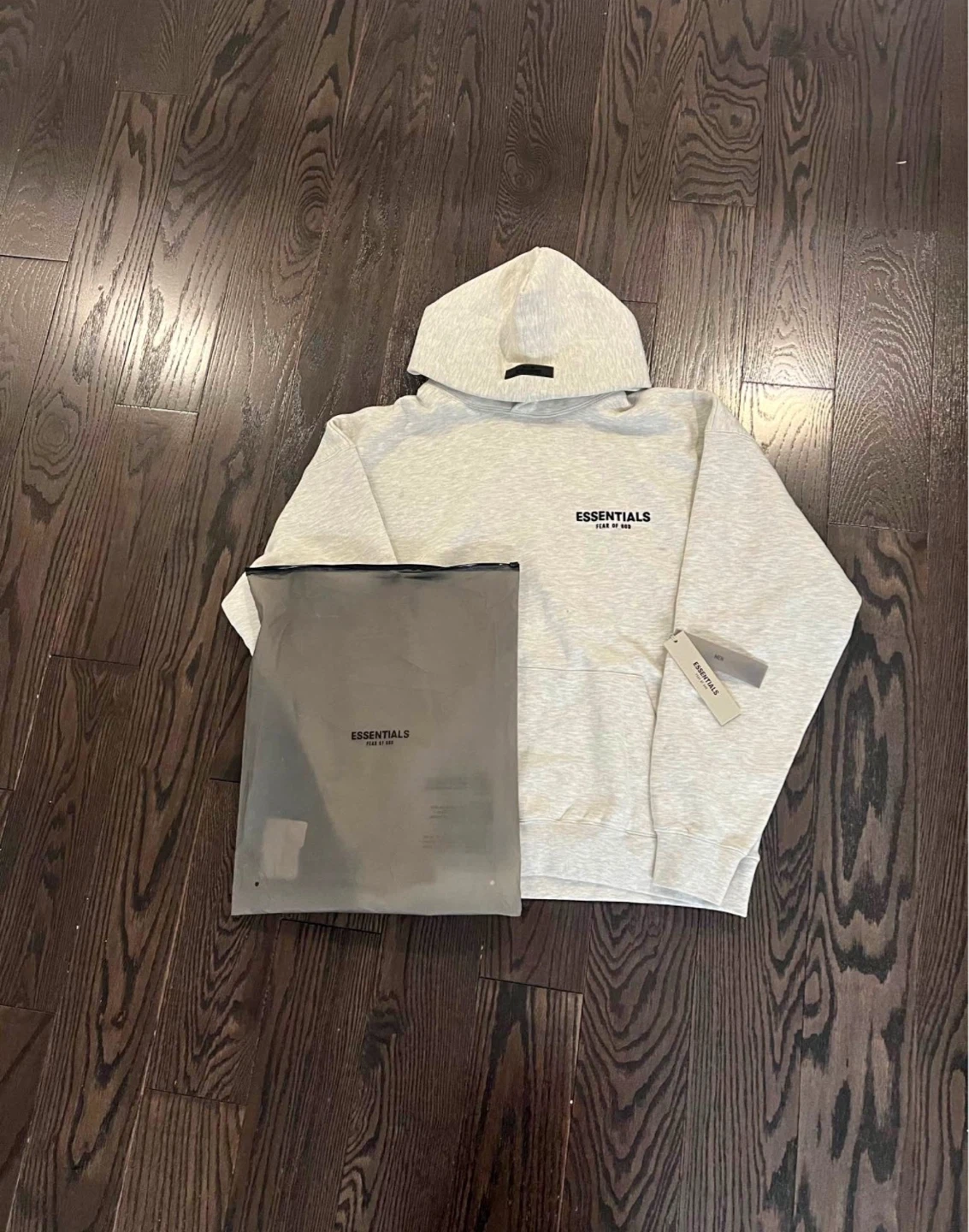 Fear of God Essentials Hoodie Light Grey