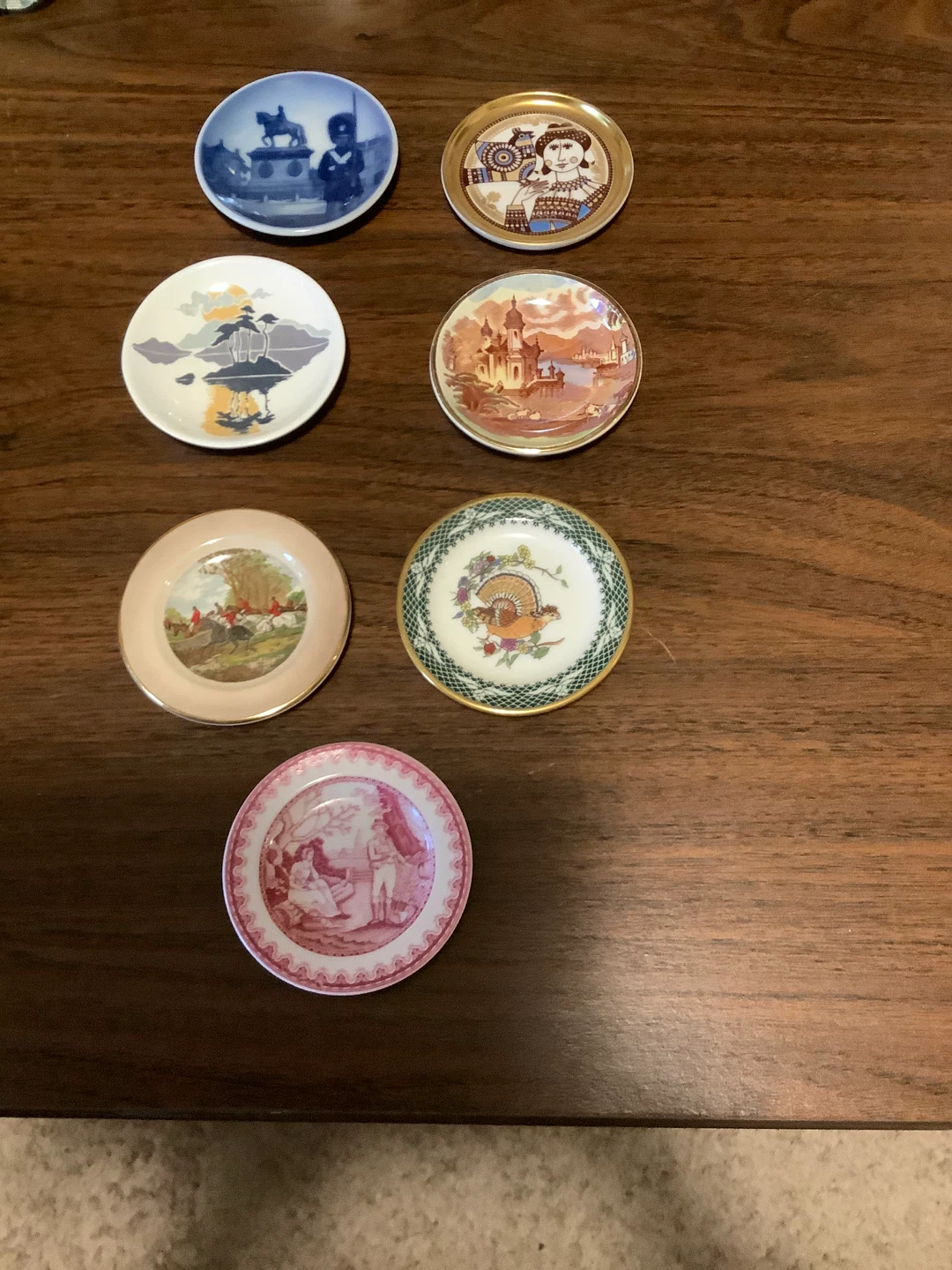 Collection of Decorative Mini Plates