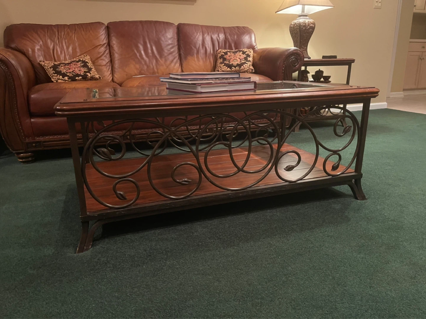 Family room table set