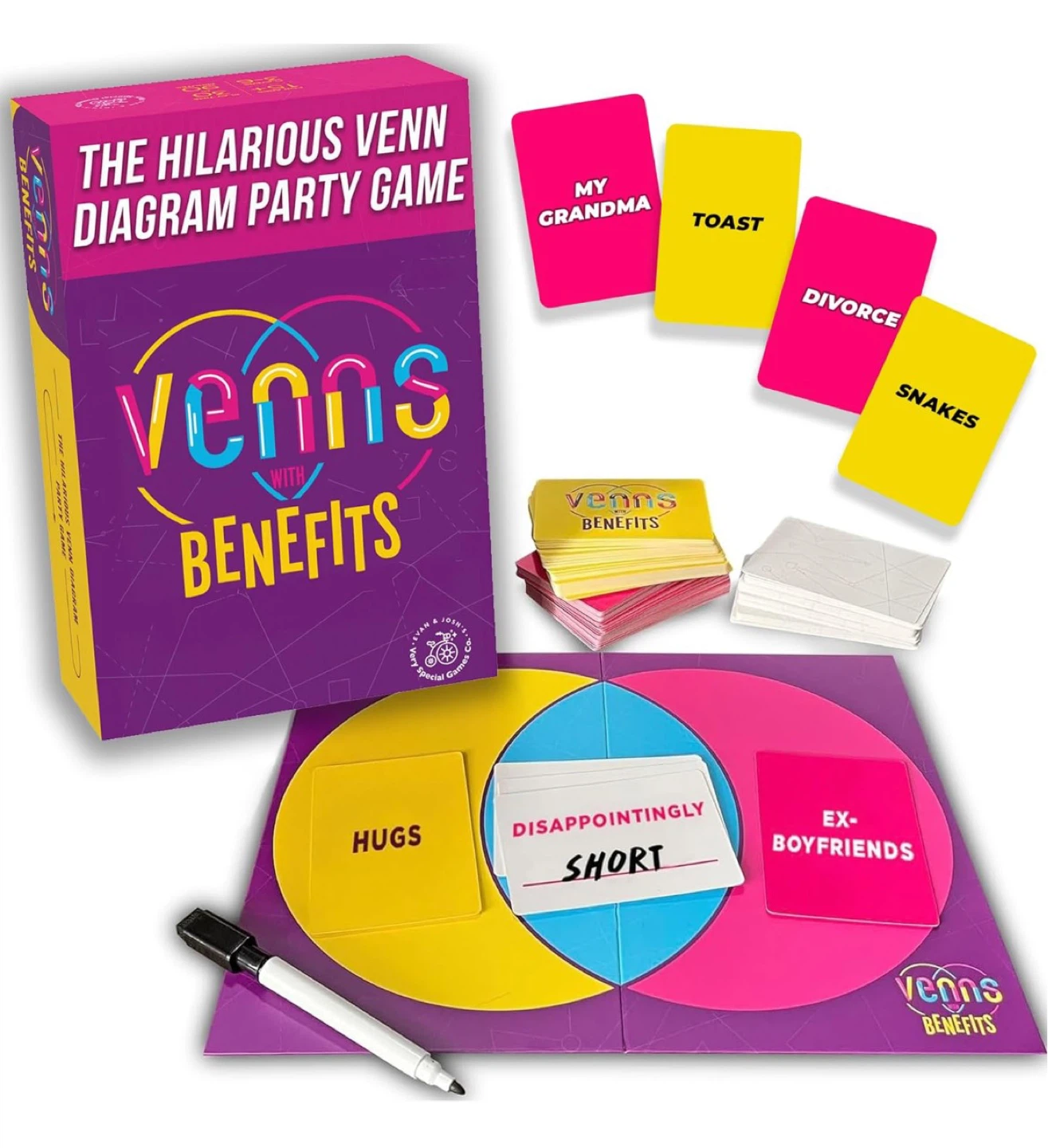 Venns With Benefits Party Game – Brand New & Sealed - photo 3