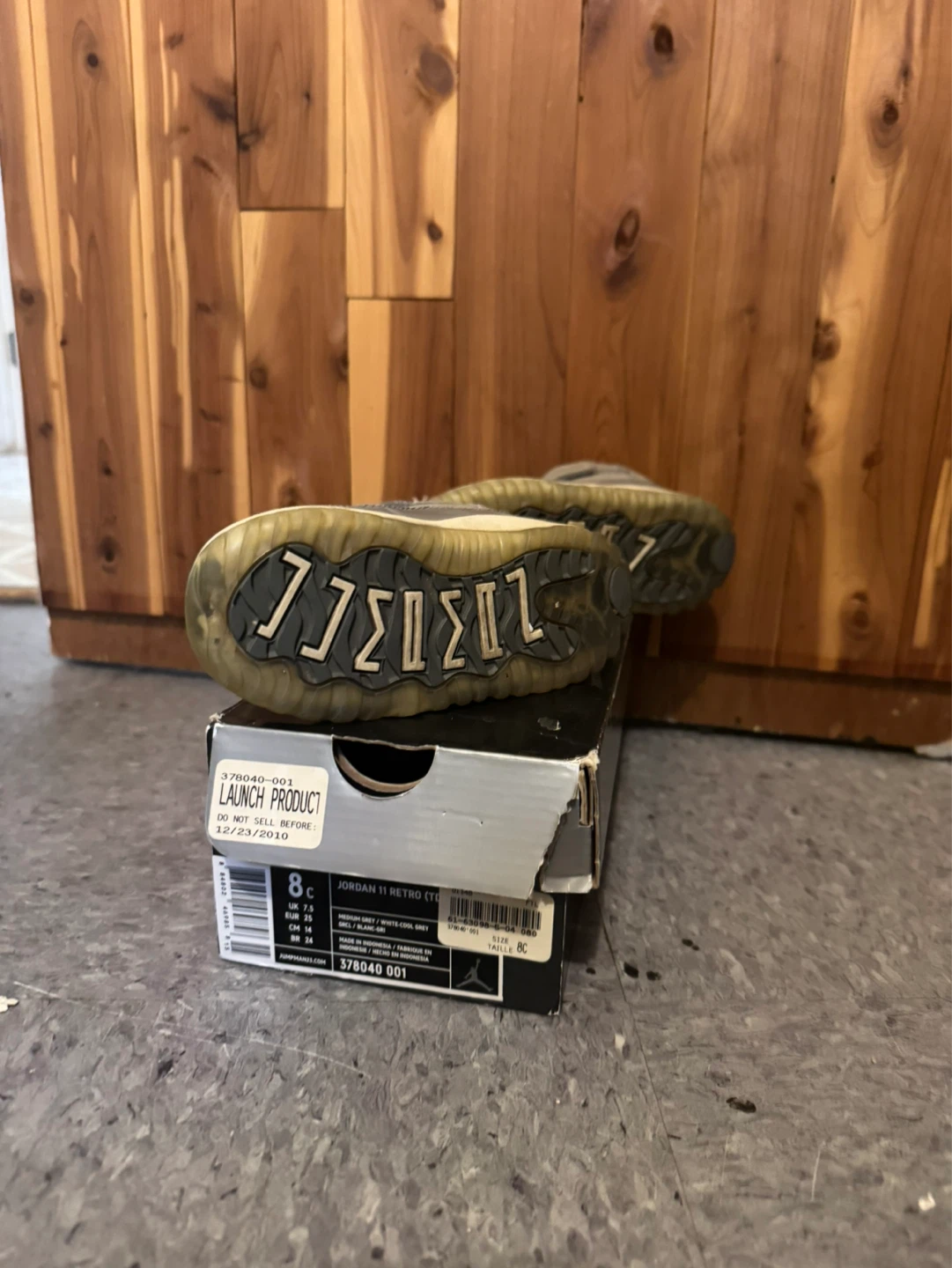 Jordan 11 Retro Toddler Shoes AS-IS - photo 2