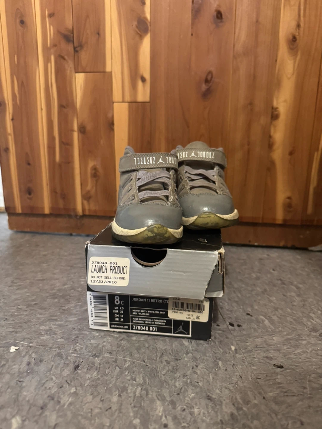 Jordan 11 Retro Toddler Shoes AS-IS