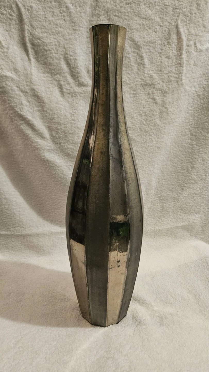 Metallic Decorative Floor Vase - photo 2