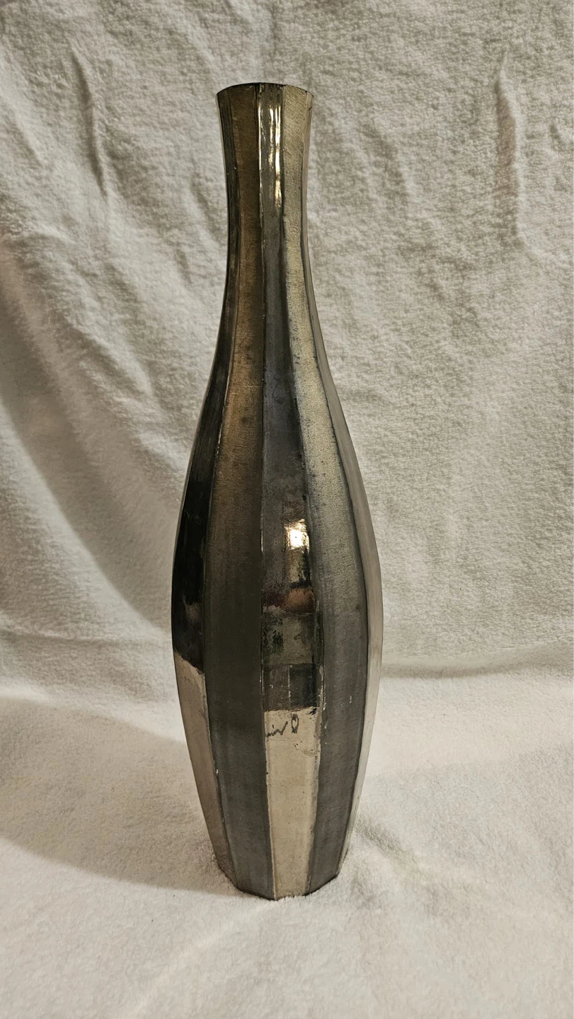 Metallic Decorative Floor Vase