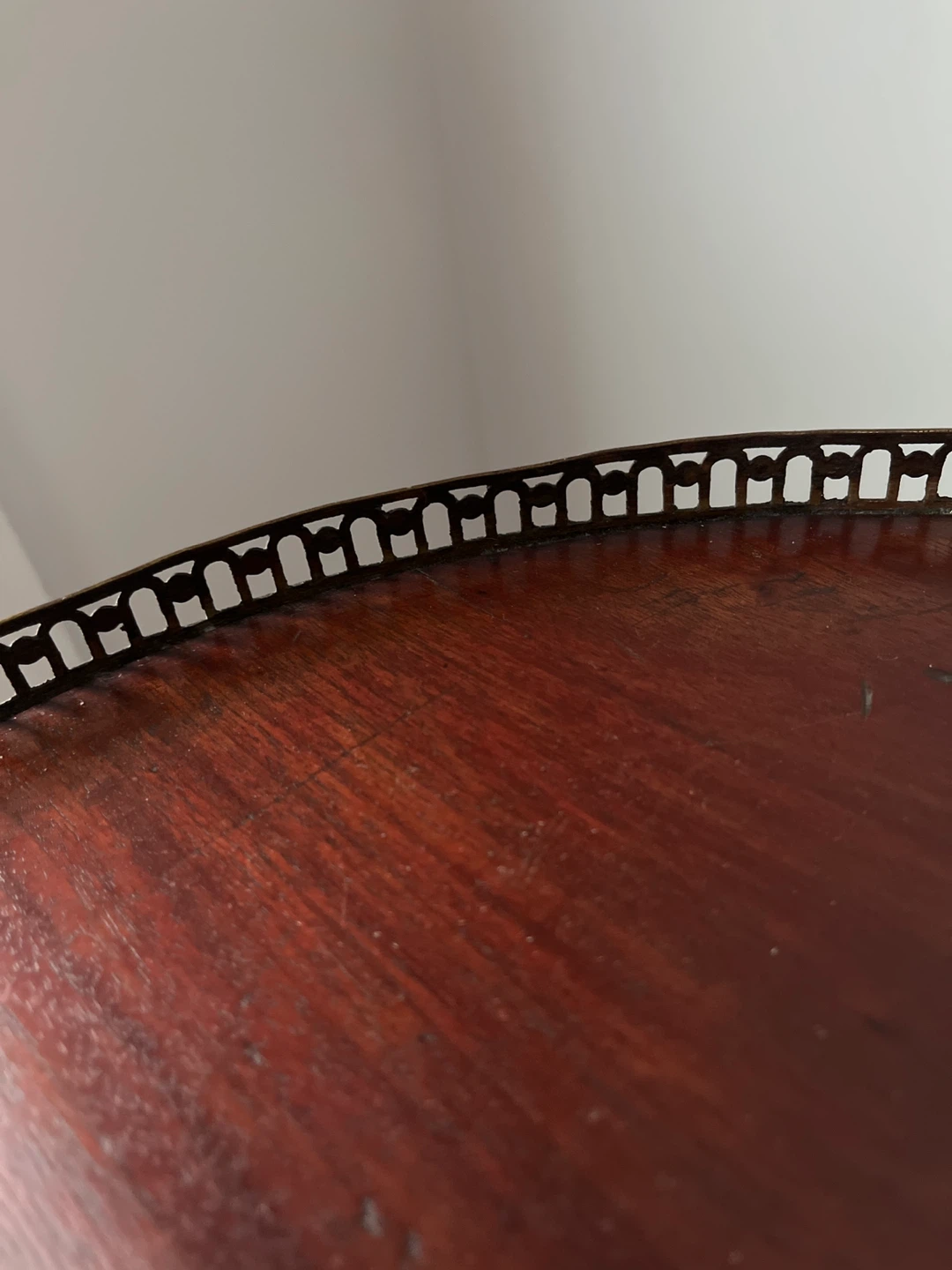 Antique Console Table with Drawer - photo 4