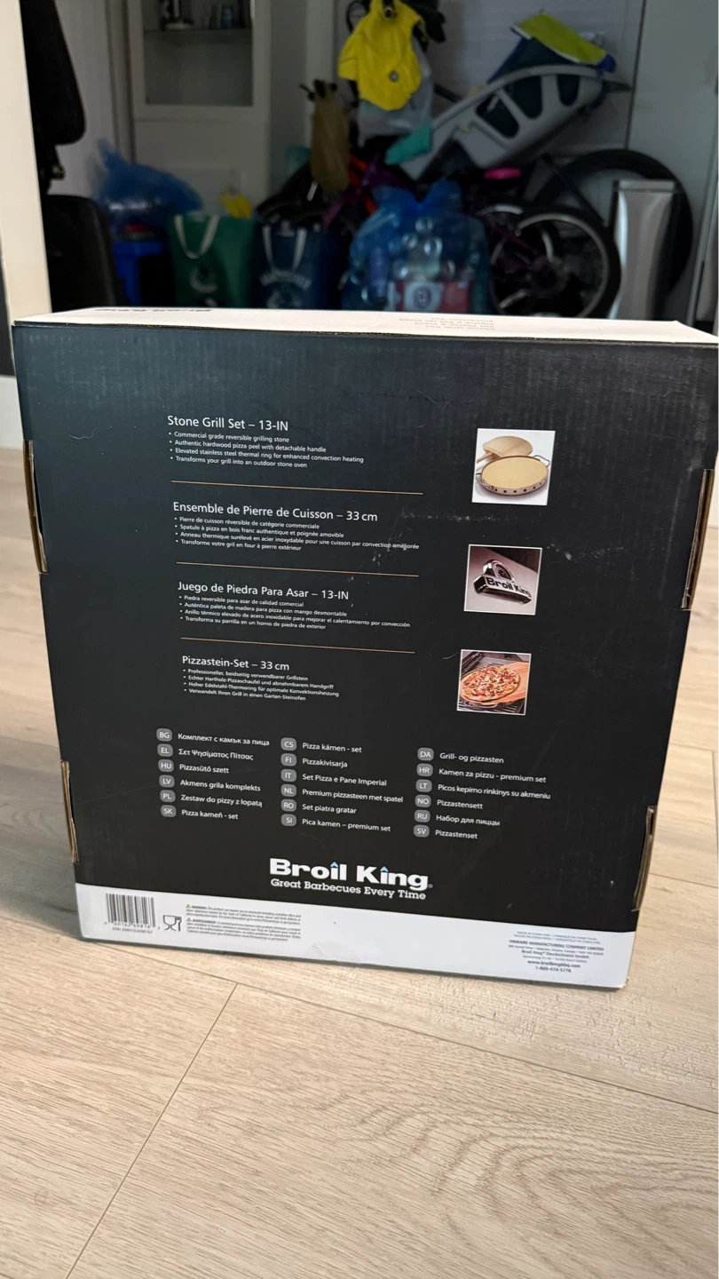 BRAND NEW - Broil King Stone Grill Set - 13-IN - photo 2